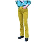 Denim Studio - Pantalon Flare en Velours Côtelé Jeff - Femme - Pantalons - Brun - Taille: W27