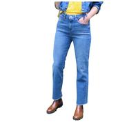 Denim Studio - Pantalon Salomé en Coton Élasthanne - Femme - Jeans - Bleu - Taille: W25