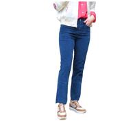 Denim Studio - Pantalon Salomé en velours côtelé - Femme - Pantalons - Bleu - Taille: W24