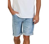DENIMFY Jeans Shorts Hommes Stretch Court Ajustement Régulier DFAri Pantalon Été