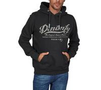 DENIMFY Sweat à Capuche Homme Regular Fit Imprimé Manche Longue