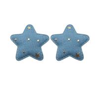 Denims Blue Star - Accessoires pour écouteurs, Couvre-Oreilles décoratif pour Casques de Jeu et de Musique, décoration en Forme d ' étoile