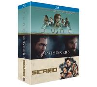 Coffret 3 films : Dune, Prisoners, Sicario – Denis Villeneuve – Blu-ray – Warner Bros.