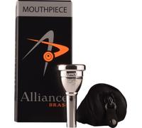 DENIS WICK Embouchure Cornet Soprano Alliance Prestige plaquée argent S+ (ADW WA22-S+)