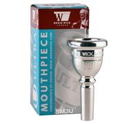 DENIS WICK Embouchure pour Euphonium Steven Mead Ultra plaquée argent 3 (DW 5880ESMU3)