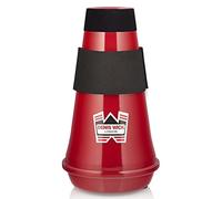 DENIS WICK Sourdine euphonium format voyage, très silencieuse, rouge (5587SM)