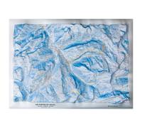 Deniveles - Carte Des Pistes Portes Du Soleil Les Gets - Morzine - Avoriaz - Carte 3D