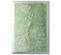 Deniveles - Chaine Des Puys - Carte 3D