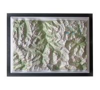 DENIVELES EDITIONS - Carte en relief - Carte En Relief Gavarnie Neouvielle | Deniveles Editions