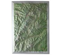 Deniveles - Hautes Vosges Munster - Carte 3D