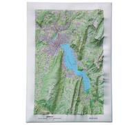 Deniveles - Lac d'Annecy - Carte 3D