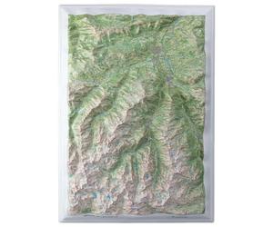 Deniveles - Massif de Cauterets - Carte 3D