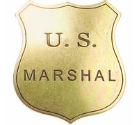 Denix Étoile de shérif uS Marshall Badge 1789 Edmund Randolph Laiton