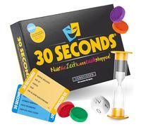 DENKRIESEN - 30 Seconds® - Seul Le Temps Peut Vous arrêter. | À partir de 12 Ans | 3+ Joueurs | Jeu de société | Jeux de fête pour Adultes | Jeux de Famille | Jusqu'à 16 Joueurs | 2400 Termes
