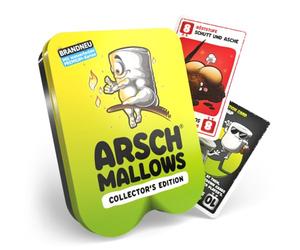 DENKRIESEN ARSCHMALLOWS® Édition Collector's Edition - Moins mange plus | Jeu de cartes étanche | À partir de 9 ans | 2 à 6 joueurs | Jeu de famille amusant | Parfait pour les soirées de jeux et les
