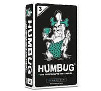 DENKRIESEN - Humbug® - Édition originale n° 3 | Jeu de devinettes | À partir de 10 ans | 3 à 8 joueurs | Jeu de fête | Jeu de famille | Trompes, deviner, bluffer et parier | Jeu de cartes amusant pour