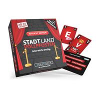 DENKRIESEN - STADT LAND VOLLPFOSTEN - Das Kartenspiel - Rotlicht Edition: Jetzt wird`s dreckig. Kartenspiel mit 120 Karten