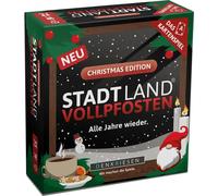 DENKRIESEN - STADT LAND VOLLPFOSTEN® - Le jeu de cartes - CHRISTMAS EDITION - "Tous les ans"