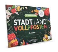DENKRIESEN - Ville Pays VOLLPFOSTEN® - Édition scolaire | Bloc de jeu DIN A4 | À partir de 9 ans | Ville campagne rivière | Jeu de cartes amusant pour toute la famille | Parfait pour l'école