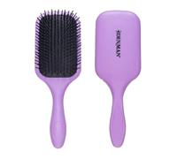 Denman – Brosse Tangle Tamer Ultra D90L – Cheveux bouclés & naturels noirs, mouillés/secs – Violet