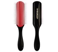 Brosse Styling D4 rouge & blanche 9 rangs Denman