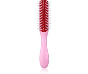 Denman Style D14 The Mini Curl Definer & Styler brosse et peigne pour contours pour cheveux Pink Crush 1 pcs