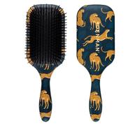 Denman Tangle Tamer Ultra (D90L) Brosse démêlante pour cheveux bouclés et cheveux naturels noirs - Utilisation avec cheveux secs et humides