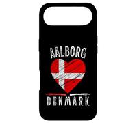 Denmark Flag Heart Aalborg City Coque pour iPhone Air