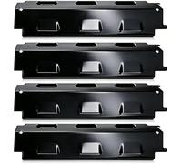 Denmay 37cm Plaque Chaleur Barbecue pour Enders Boston 3k Turbo, Barbecook, pour Outdoorchef-Perth, Uniflame 750, Tenneker TG4, Pièces de Rechange de Couverture de Brûleur, Lot de 4