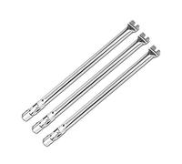 Denmay 62752 49,5 cm Kit de Tube de brûleur de pour Les barbecues à gaz Weber Genesis série 300 (2011-2016), Genesis E310/320/330 S310 S320 S330 avec Bouton de Commande Avant, Acier Inoxydable 304