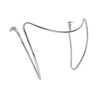 Denmay Accessoire de Support de Couvercle Coulissant pour Tous Les Grils de Charbon de Bois Weber 47cm et 57cm, Gril Glisser Un Accessoire de Couvercle latéral