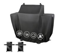 Denmay Housse de barbecue pour Napoleon Rogue 425 Series, Napoleon Freestyle 425, housse de barbecue à gaz résistante aux intempéries, accessoire de barbecue 600D, housse de protection avec cordons