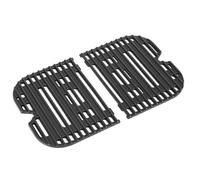 Denmay Lot de 2 grilles de cuisson en fonte pour barbecue Weber Lumin Compact - 28,5 x 43 cm - Pour barbecue d'extérieur Weber Lumin Compact