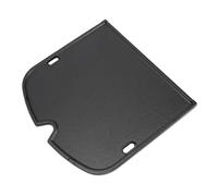 Denmay Plaque de cuisson en fonte pour Weber Traveler - Plaque de rechange rectangulaire en émail pour barbecue à gaz portable Weber Traveler - 1 pièce