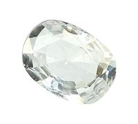 DENMOUS 4,25 Ratti - 3,45 carats I Oxyde de zirconium blanc d'excellente qualité I Certifié Aaa + Rashi Ratna Gemme I pour homme et femme S-B0BMYRPQDNM