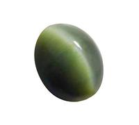 DENMOUS , 4,25 Ratti / 3,88 carat I Valeur astrologique œil de chat/œil de chat/Ketu Pierre précieuse naturelle certifiée Lehsuniya en vrac Qualité Aaa+ - B0927R9Z-AMZ, Small, Gemme