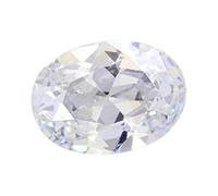 DENMOUS 6,25 Ratti - 5,75 carat I Oxyde de zirconium blanc d'excellente qualité I Certifié Aaa + Rashi Ratna Gemme I pour homme et femme S-B0BBNC1CDMS
