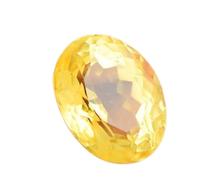 DENMOUS 7.25 Ratti Sunela Stone AMZ4635 Pierre précieuse naturelle certifiée citrine naturelle pour succès Taille S Argent sterling, Small, Argent sterling
