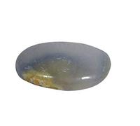 DENMOUS Agate naturelle semi-précieuse en dentelle bleue 92.8Ct-B08VGMK2DNM