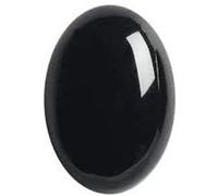 DENMOUS Agate Sulemani Hakik noire naturelle 5,25 Ratti de plus de 4,50 carats avec certificat de laboratoire - B0BT7S9L1