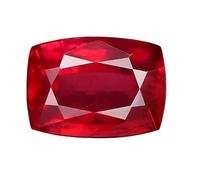 DENMOUS AMZ14456 Rubis de Birmanie 8,00 carats - Pierre précieuse naturelle non chauffée non chauffée - Pour homme et femme - Taille S, Small, Gemme