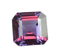 DENMOUS Attrayant 7,25 Ratti couleur violette Alexandre Pierre précieuse ovale de forme ovale Alexandrite Pierre précieuse certifiée par Lab pour homme et femme-B0BR42L5-DNM