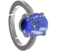 DENMOUS Bague Lapislazuli bleu 5,25 Ratti Lapis Lazuli pour homme et femme-B0BMPLPV-DMS, Small, Pierre précieuse