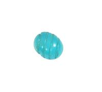 DENMOUS Bague ovale en onyx bleu ciel sculpté 3,6 carats pour médaillon rectifier astrologique Dosha de la planète Saturne dans la maison 6e, 8e ou 12e année de l'horoscope-B08B8PTN-2541, Small, Gemme