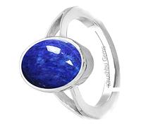 DENMOUS Blue Lajward Stone Natural Aa++ Quality 9.00 Ratti Original Lapis Lazuli Lajwart Rashi Ratna Pathar Gemme Bague pour homme et femme-B0BLWF6T-DMS, Small, Gemme