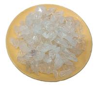 DENMOUS Cristal de quartz transparent 600 g + pierre brute naturelle de petite taille pour le Reiki, la guérison, le nettoyage de l'aura, le tumble, le vastu, la méditation, la décoration, enlever les