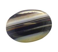 DENMOUS Crt-B09PVGJWDN Bague en pierre naturelle sacrée de Sulemani Taille 8,2