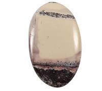 DENMOUS Goyal Exports Qs49-B09Q642D-AMZ Jaspe porcélien Excoita Naturel en vrac Cabochon 39,2 carats, Small, Gemme