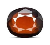 DENMOUS Hessonite de Ceylan naturelle certifiée gommée 3,25 carats énergisée de bonne forme Grenat I Pierre précieuse en vrac pour astrologie - B0D2P2Q8-2541, Small, Gemme