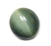 DENMOUS Œil de chat naturel certifié Lehsuniya 8,25 Ratti 7,5 carats Pierre précieuse en vrac Prix de gros B0748FRVDN